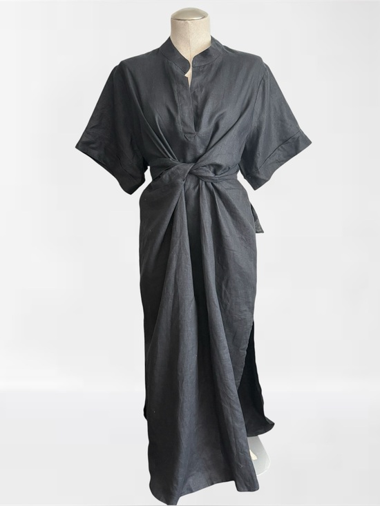 Denisse Kuri Dresses & Skirts - Denisse Kuri Mine Dress in Black | One Size — Artisan Made in Mexico